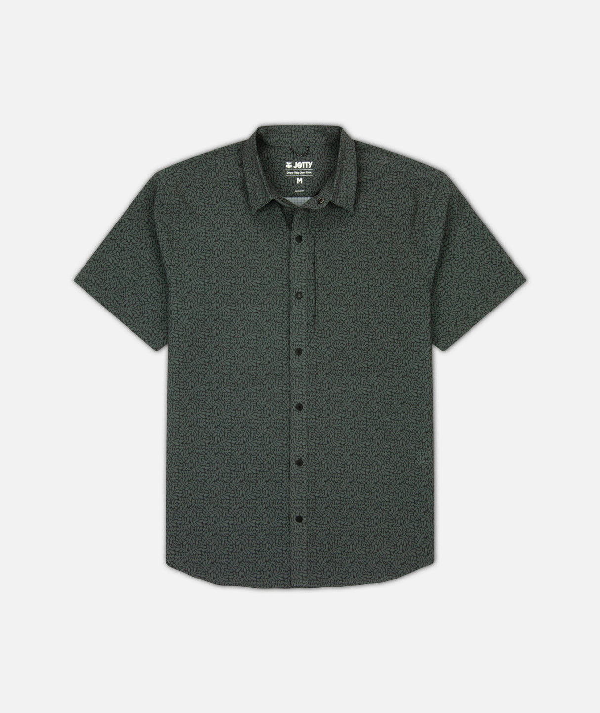 Jetty Sandspit Tech Shirt - Charcoal