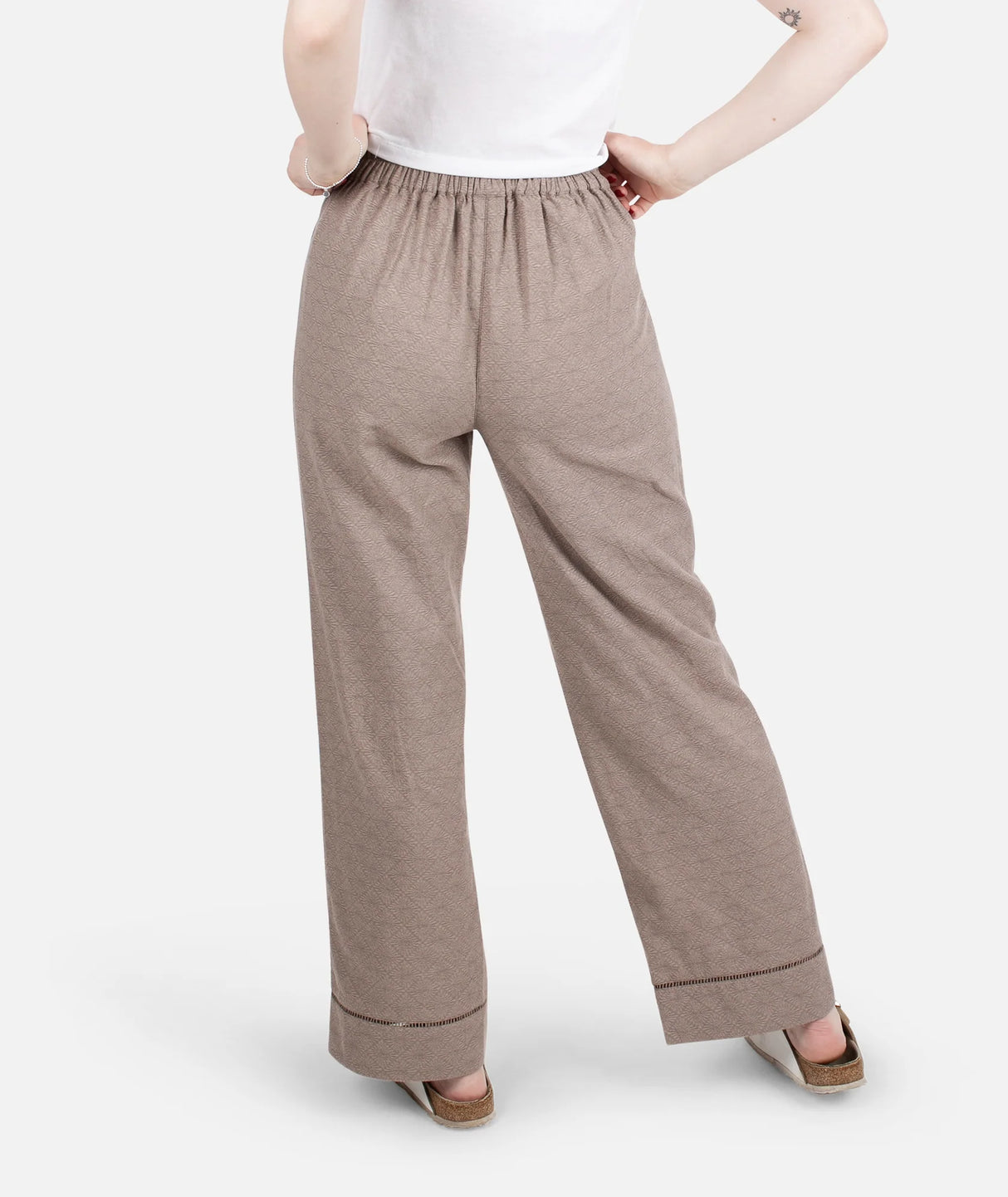 Jetty Women's Montauk Jacquard Pant - Brown