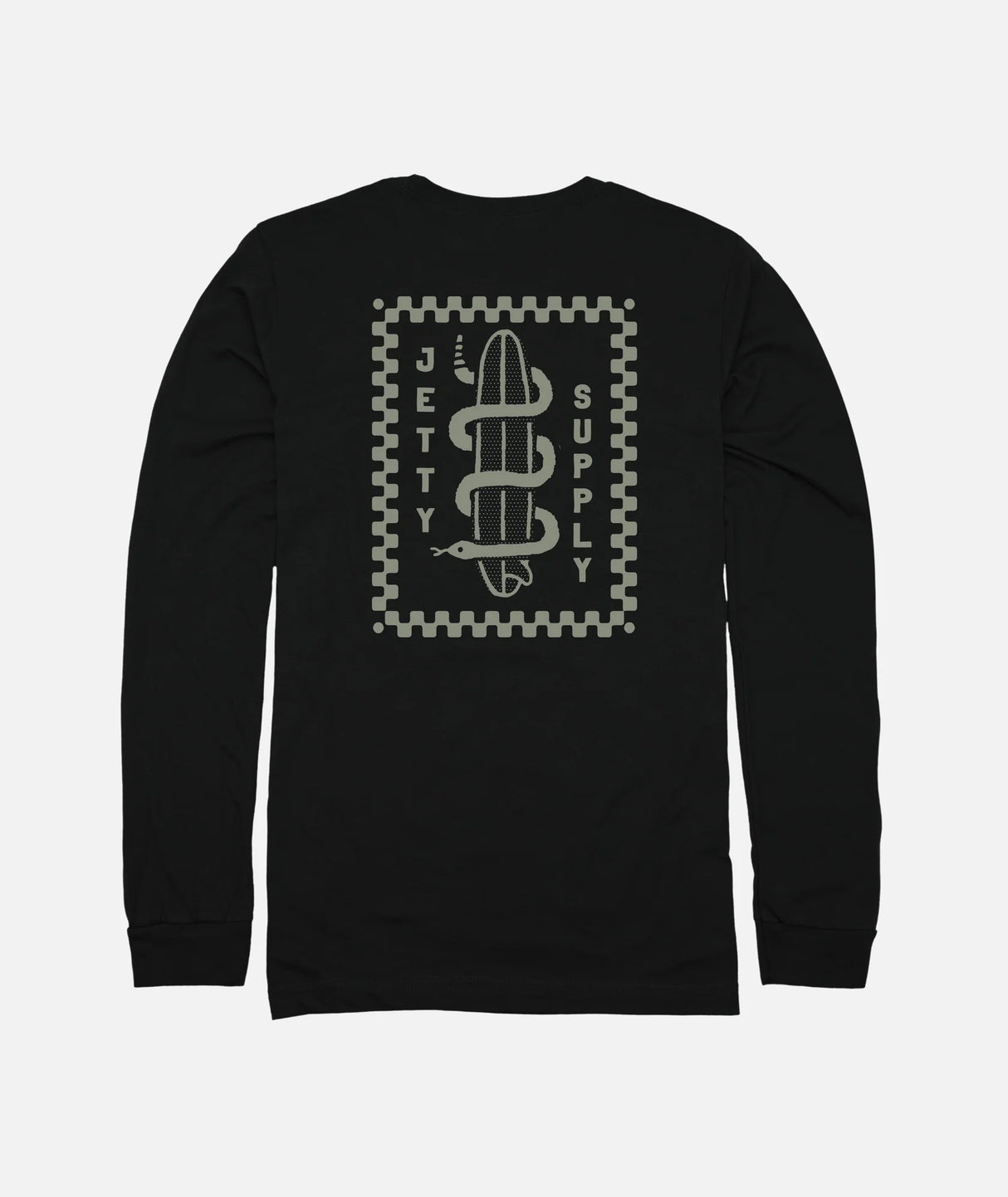 Jetty Men's Snaker Long Sleeve - Black