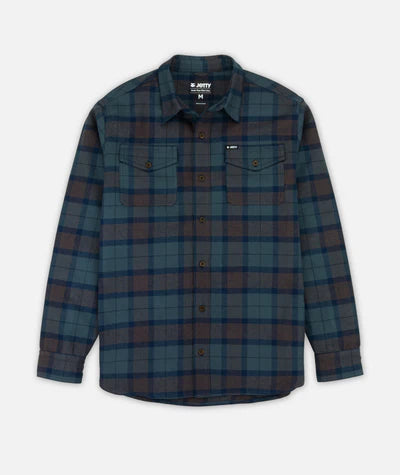 Jetty Breaker Flannel - Navy