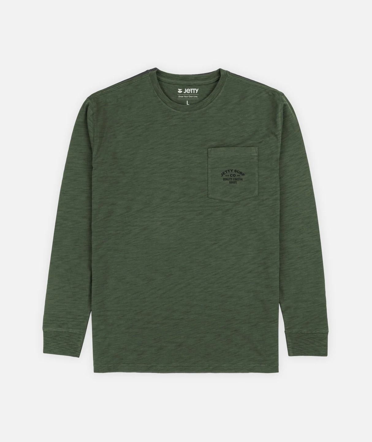 Jetty Sedge Slub Long Sleeve