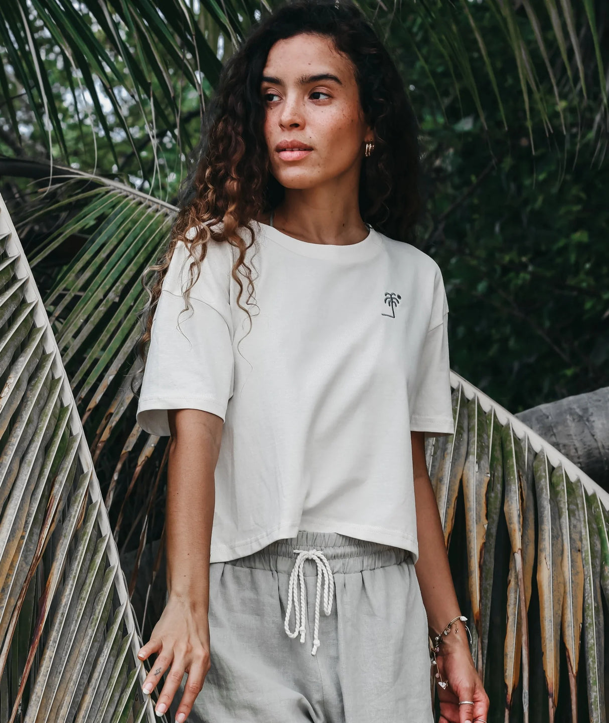 Jetty Women's Shade Tee - White