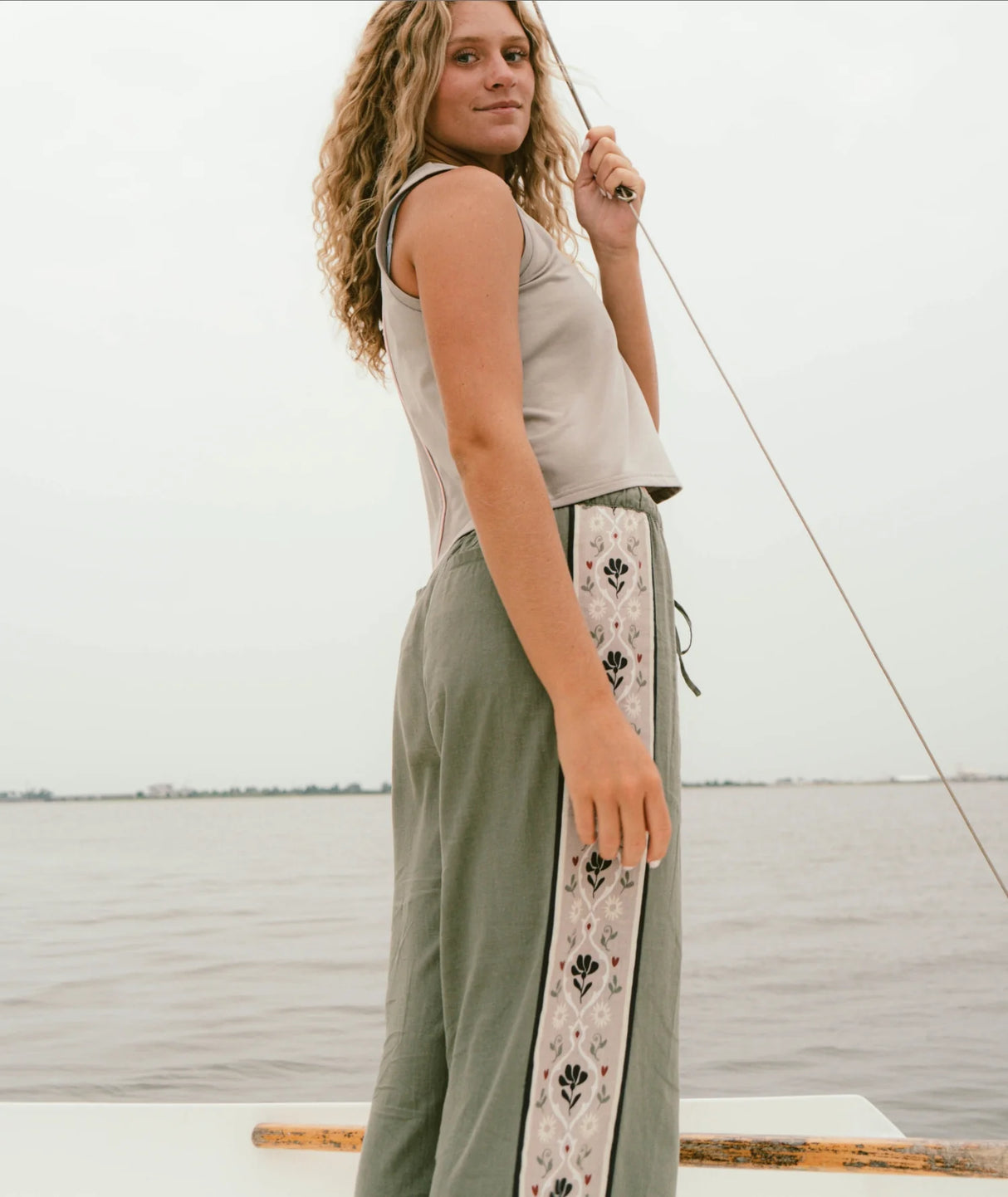 Jetty Women's Montauk Pant - Agave