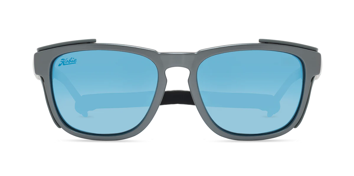 Hobie Monarch Float Sunglasses - Satin Metallic Grey/ Cobalt
