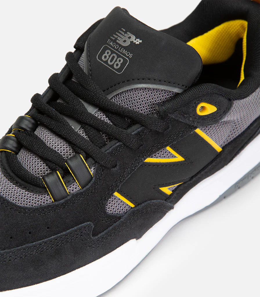 New Balance Numeric NM 808 Tiago Lemos Pro Model - Black/Yellow