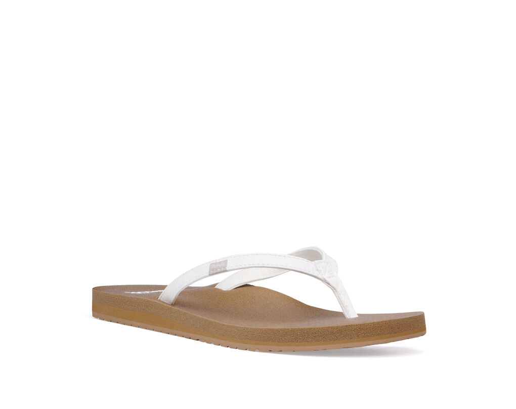Sanuk Yoga Joy - White/Tan