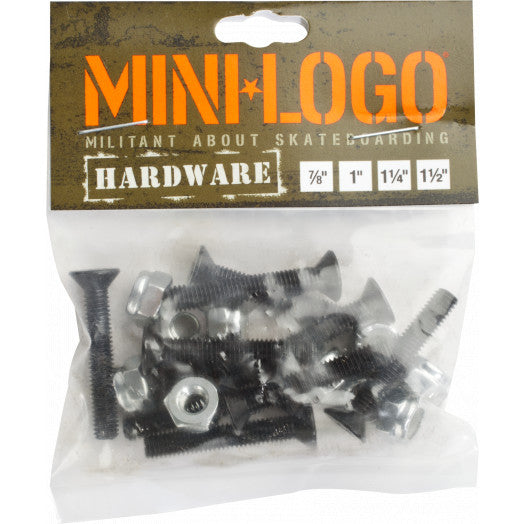 Mini Logo Hardware 1" Singles
