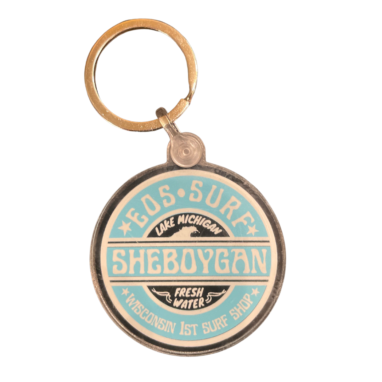 EOS Surf "Mr. Zog" Keychain