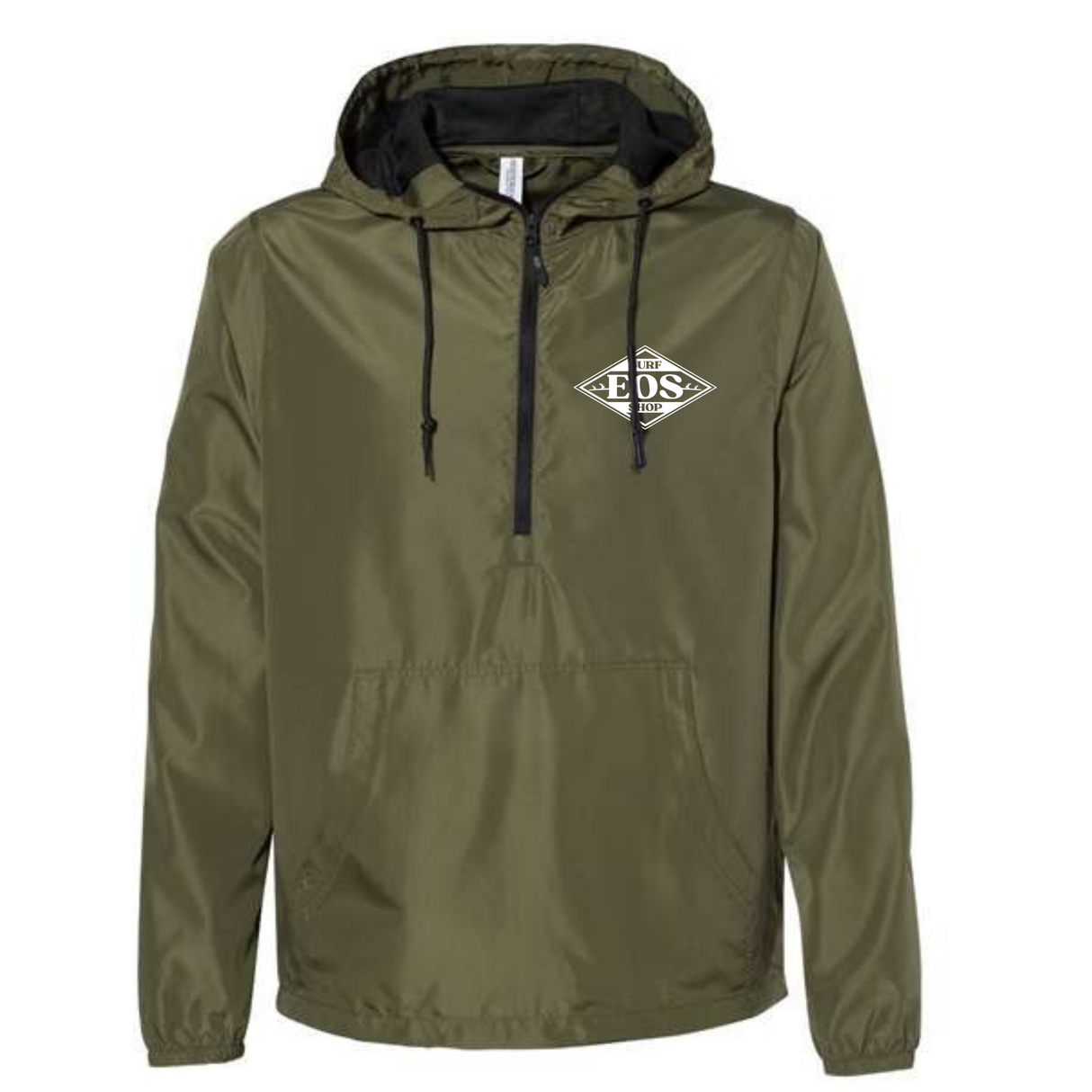 EOS Surf Anorak Jacket - Olive Green