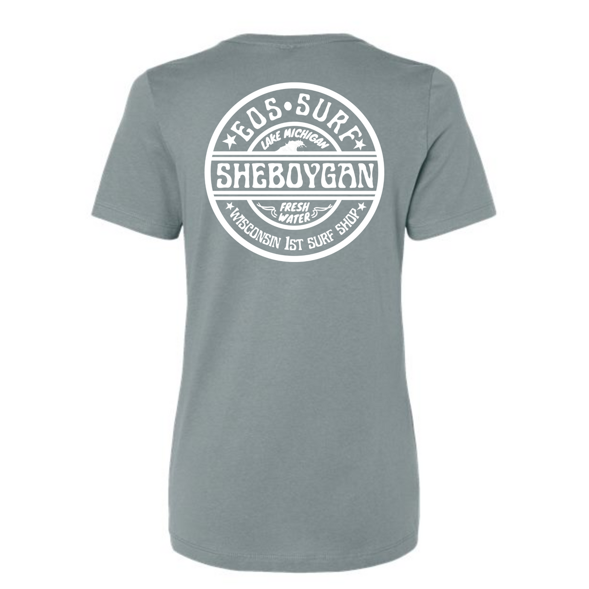 EOS Surf "Zog's" Women's Tee - Blue Storm