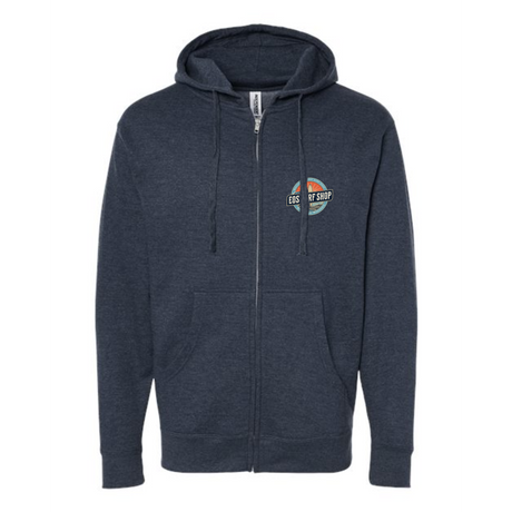 EOS "Fresh Co. Zip Hoodie - Heather Navy