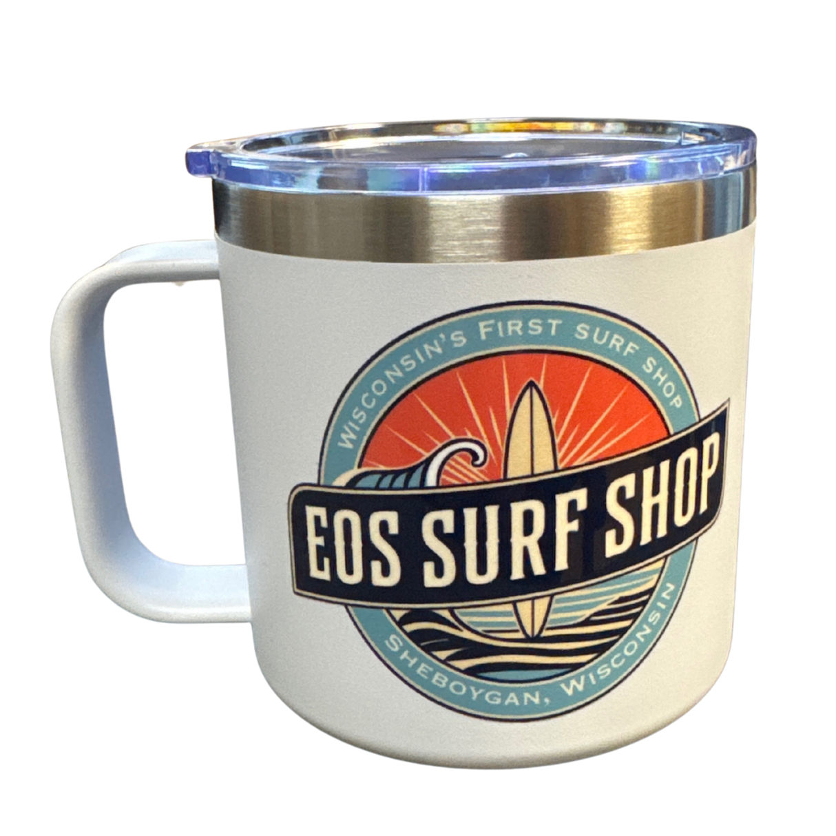 EOS "Fresh Co" 14oz Coffee Tumbler - White