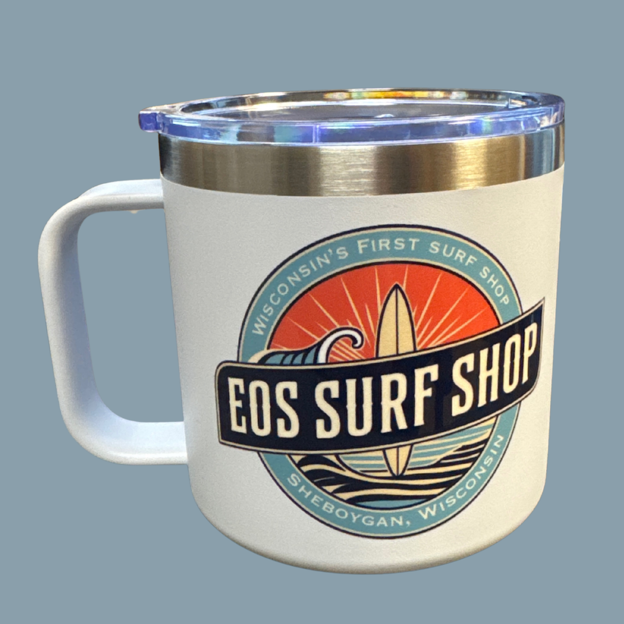EOS "Fresh Co" 14oz Coffee Tumbler - White