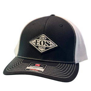 EOS Patch Logo Trucker Hat - Black/White