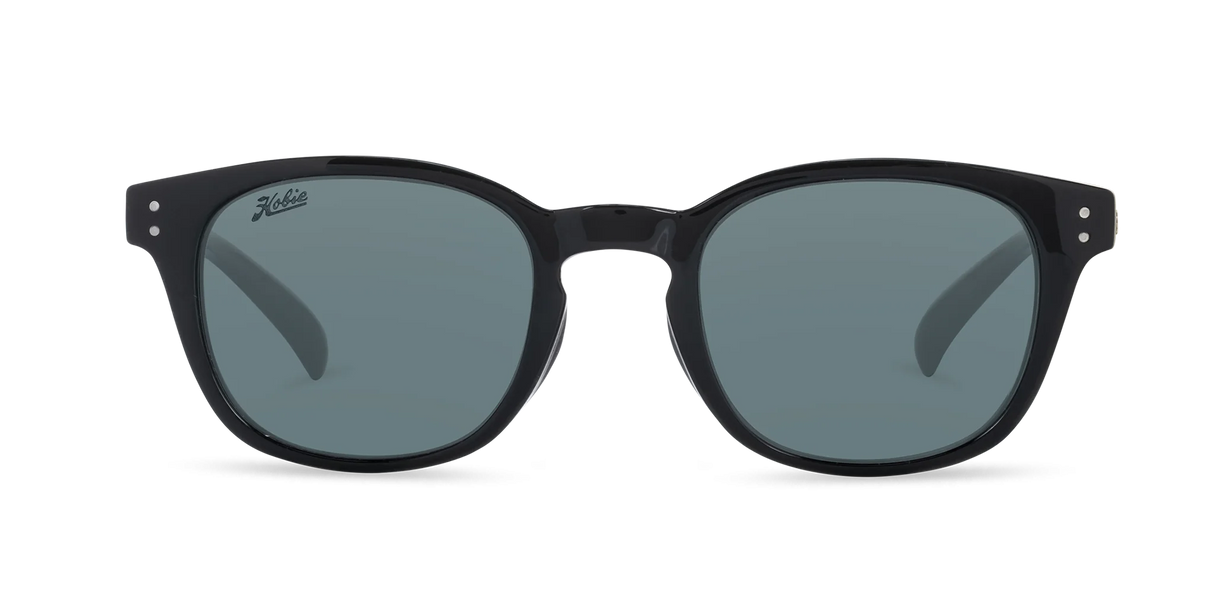 Hobie Wrights Sunglasses - Shiny Black/ Grey