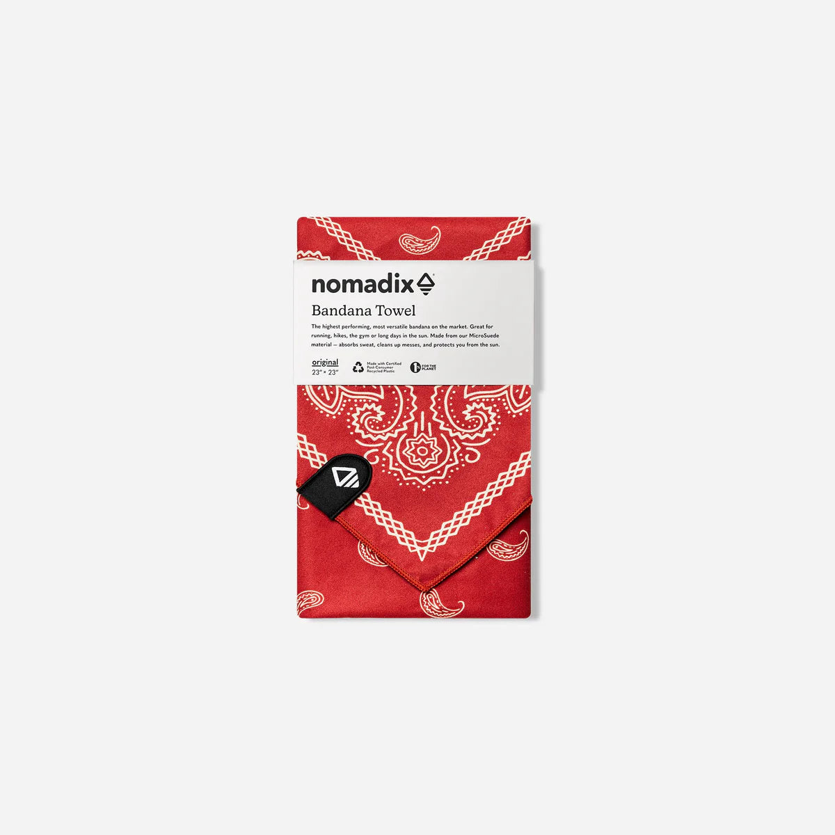 Nomadix Bandana Towel: Paisley Red
