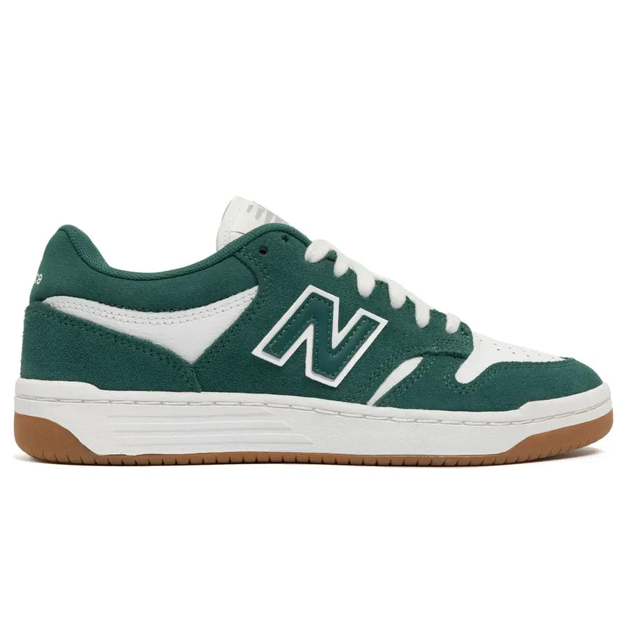 New Balance Numeric 480 Skate Shoes: Vintage Teal with White