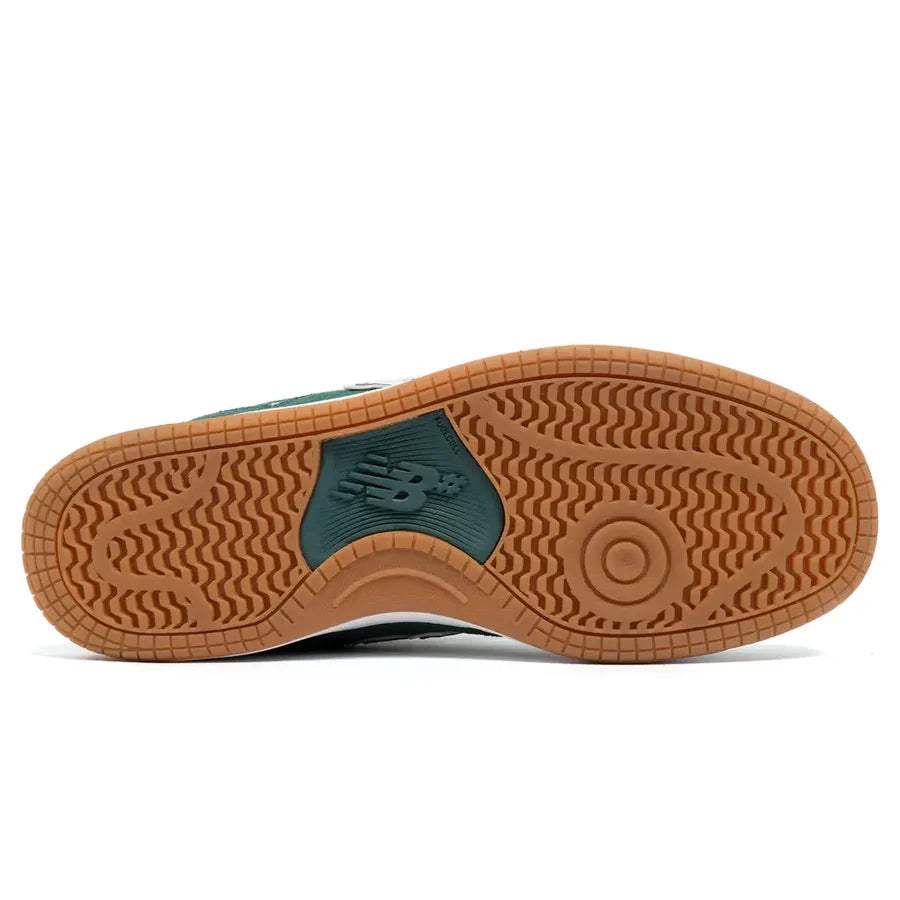 New Balance Numeric 480 Skate Shoes: Vintage Teal with White