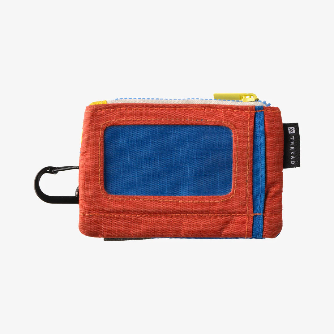 Thread pouch wallet Color Block