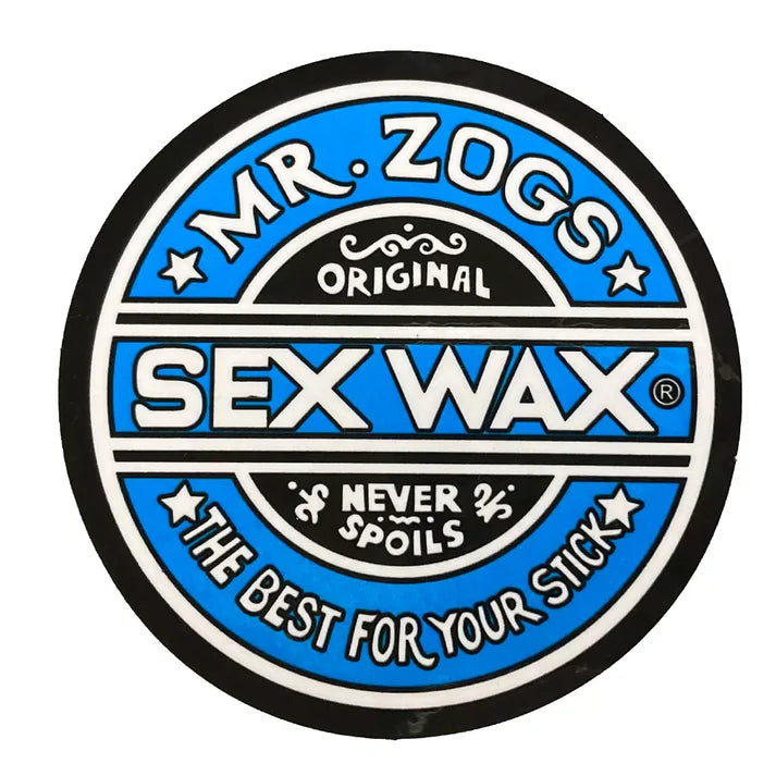 Sex Wax Circle 10" Decal - Assorted Colors