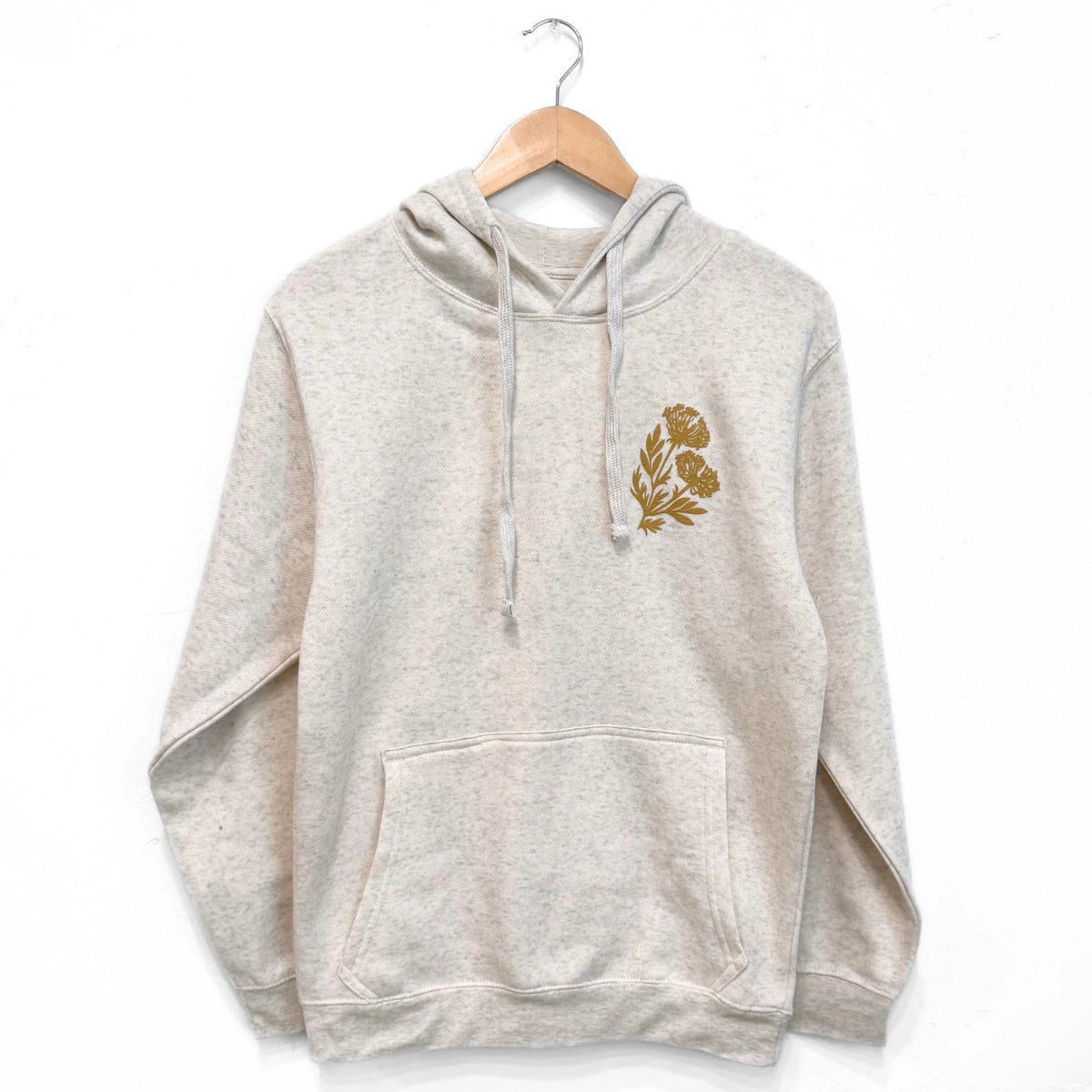 Wild Field Unisex Hoodie - Heather Natural