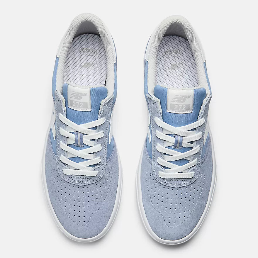 New Balance Numeric 272 Vulc Skate Shoes: Ocean Haze with White