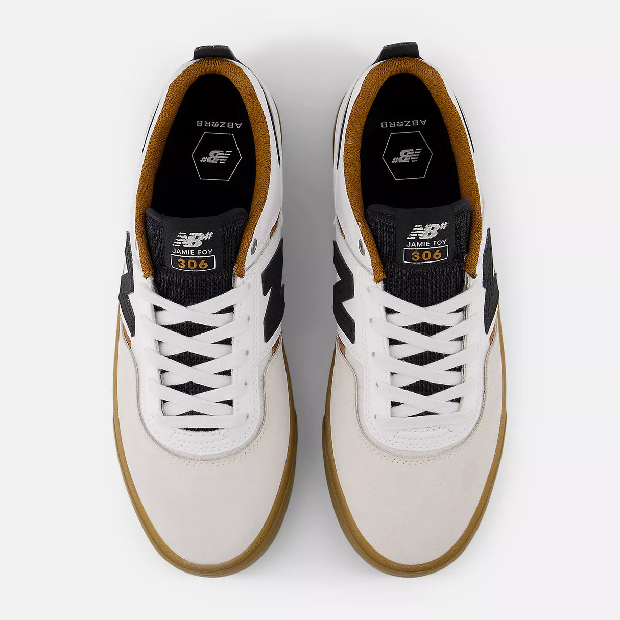 NB Numeric Jamie Foy 306 Sea salt with black