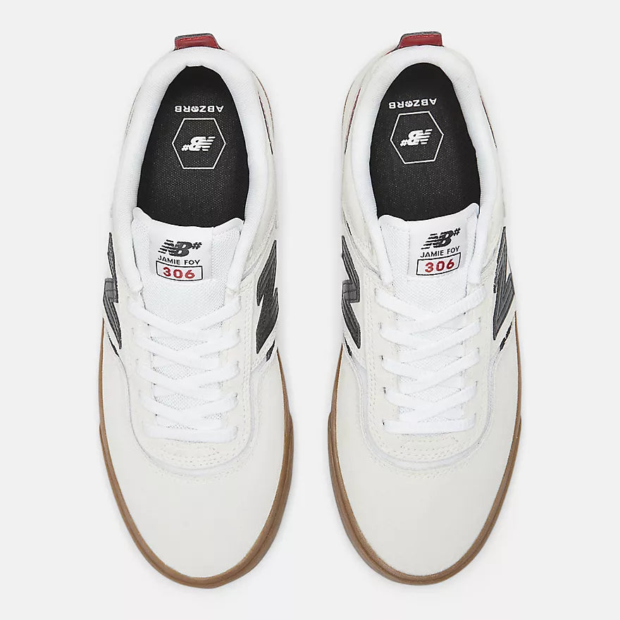 New Balance Jamie Foy 306 : Sea Salt with Black w/ Gum