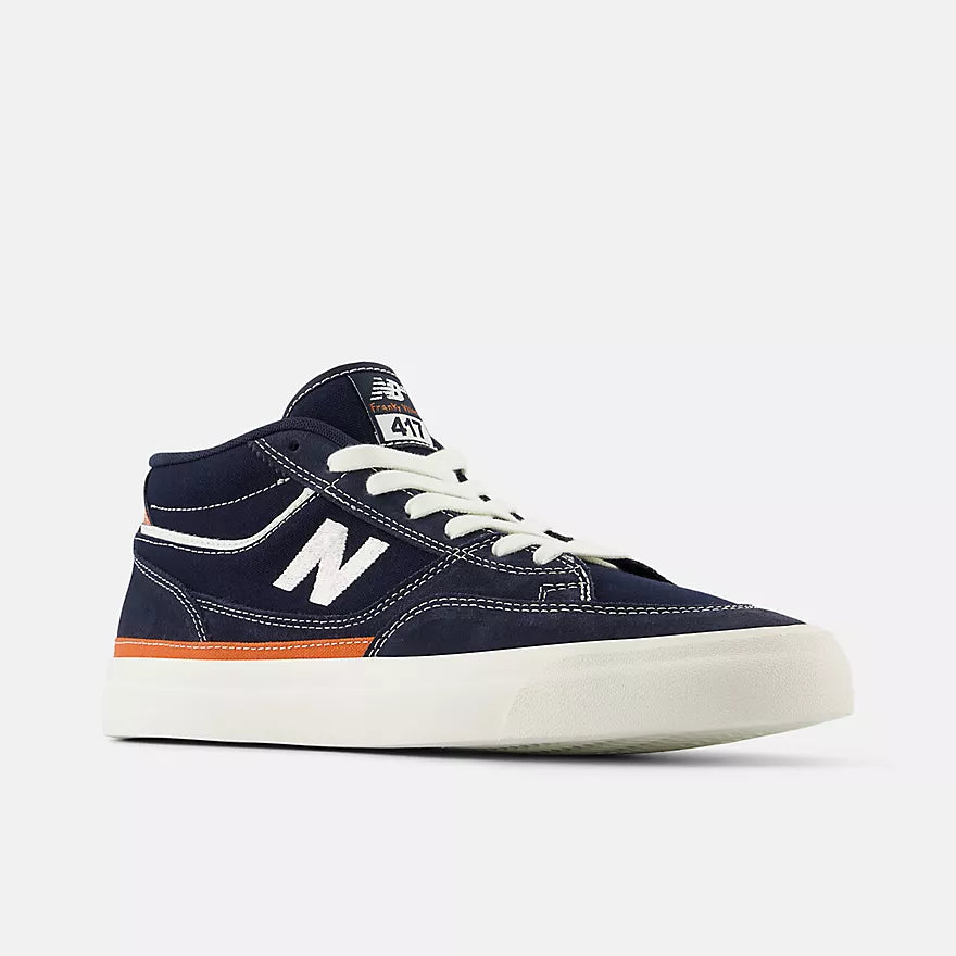 NB Numeric Franky Villani 417 : Navy with White