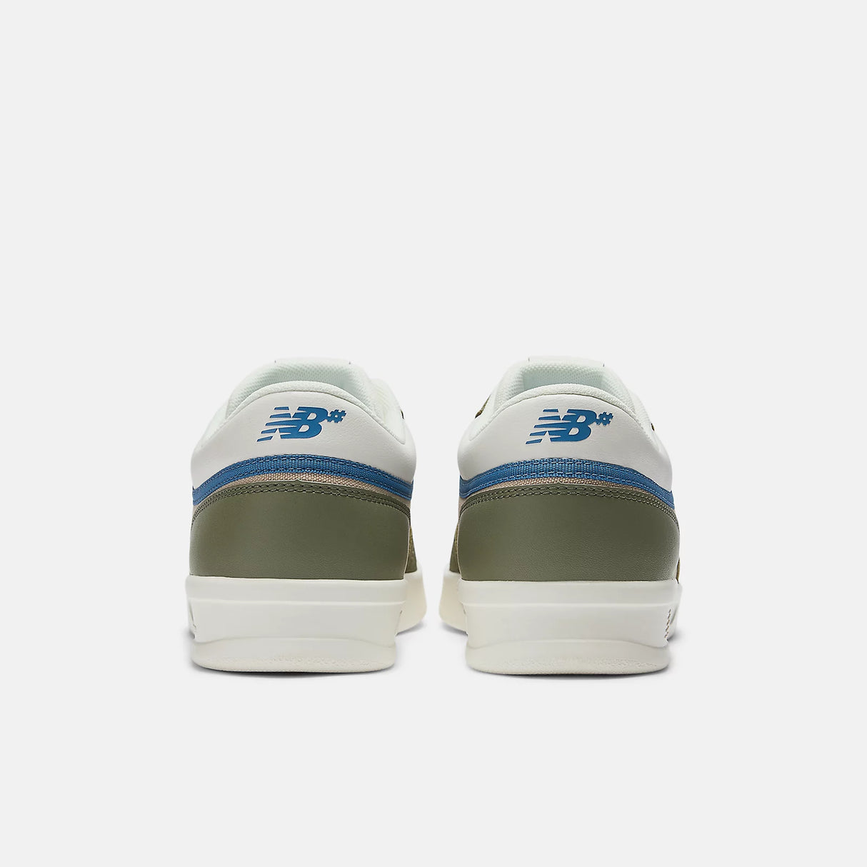 New Balance Numeric 430 Skate Shoes: Olive and Blue