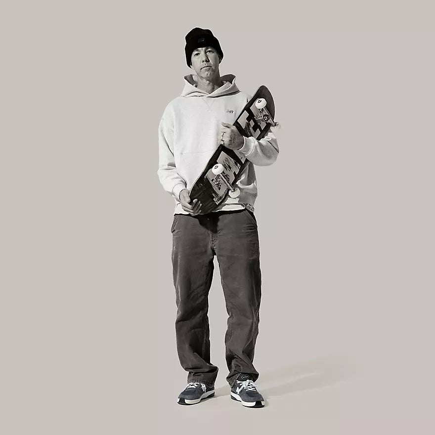 New Balance Numeric Andrew Reynolds 933 Mens Shoe - Dark Grey with White