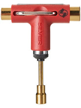 Load image into Gallery viewer, Silver Ratchet Tool Red/Gold
