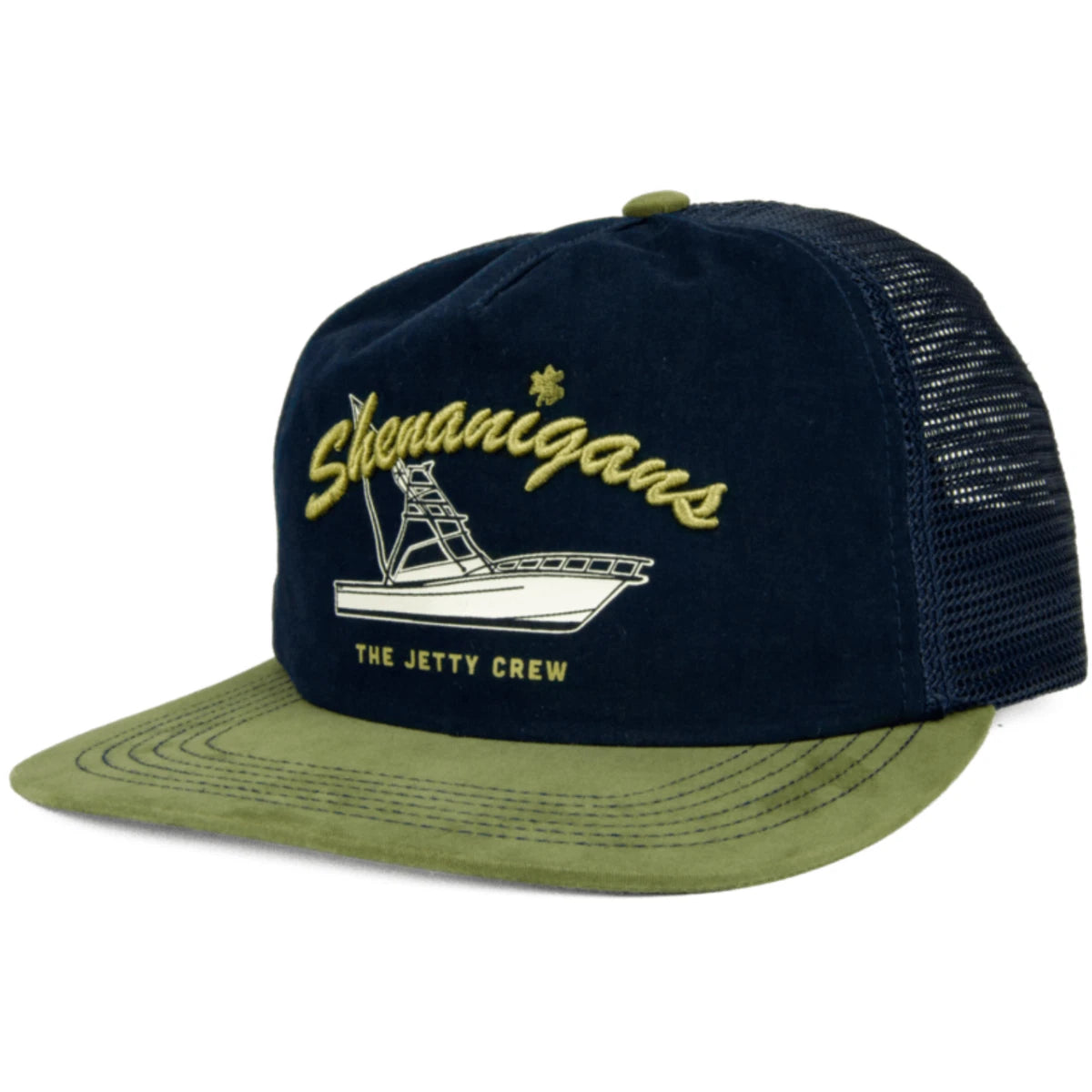 Jetty Boat Crew Hat - Navy