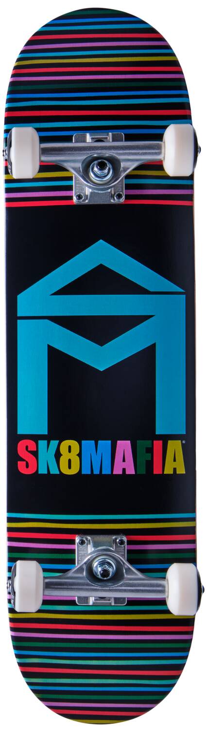 Sk8Mafia House Logo Yarn Complete Skateboard - 8.00