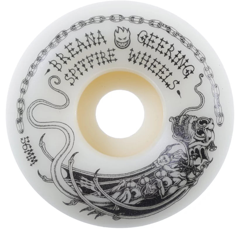 SPITFIRE GEERING PRO FORMULA FOUR CONICAL FULL SKATEBOARD WHEELS 56mm