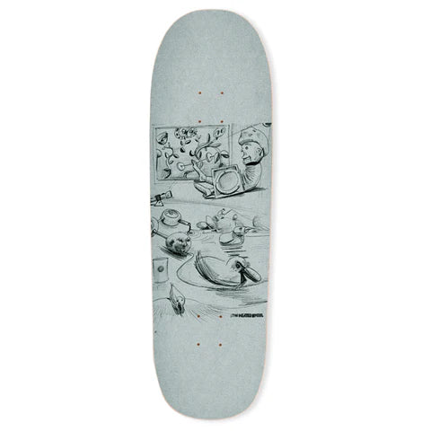 THE HEATED WHEEL TEAM LAZY DAYS SHAPED DECK 9.25