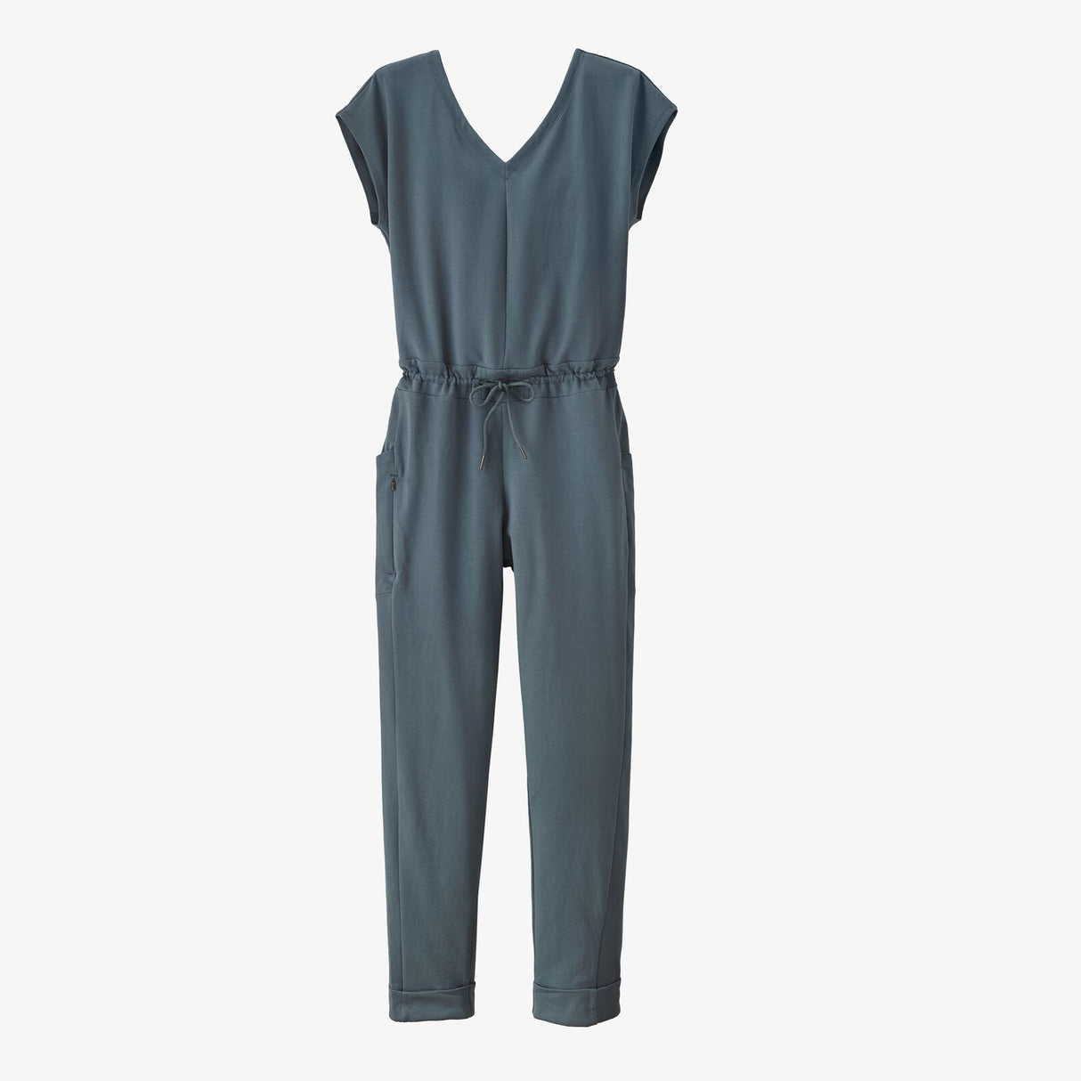 Patagonia Women's Organic Cotton Roaming Jumpsuit - Plume Grey