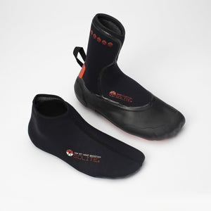 Custom 8mm Surf Boot Black & Red