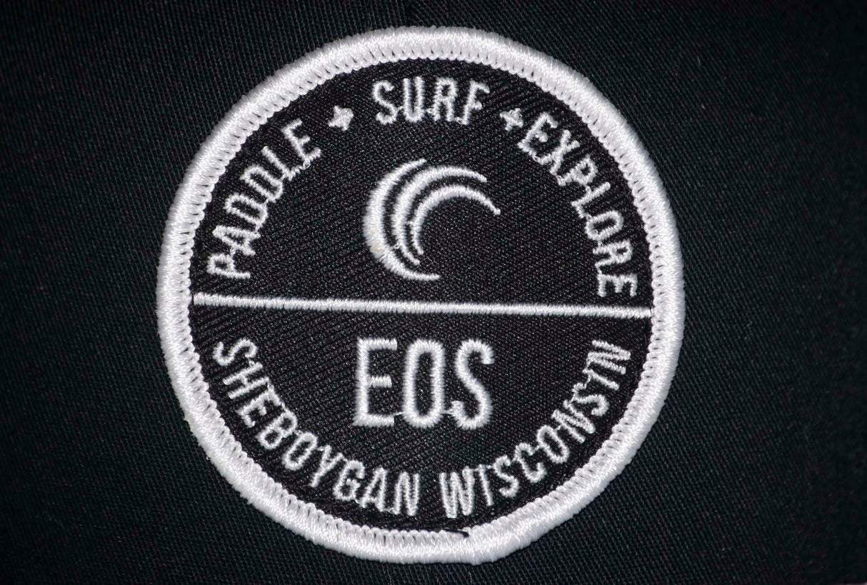 EOS Crest Low Crown Trucker - White/Black/Grey