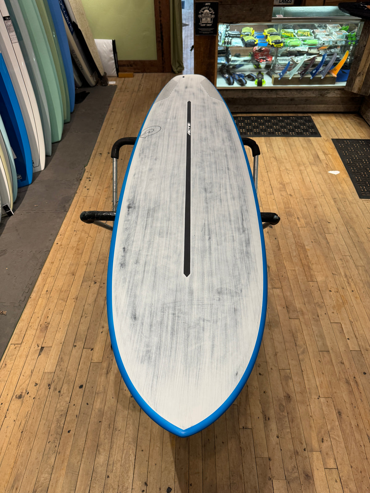 Torq ACT Big Boy 7'6 Brushed with Blue Rails