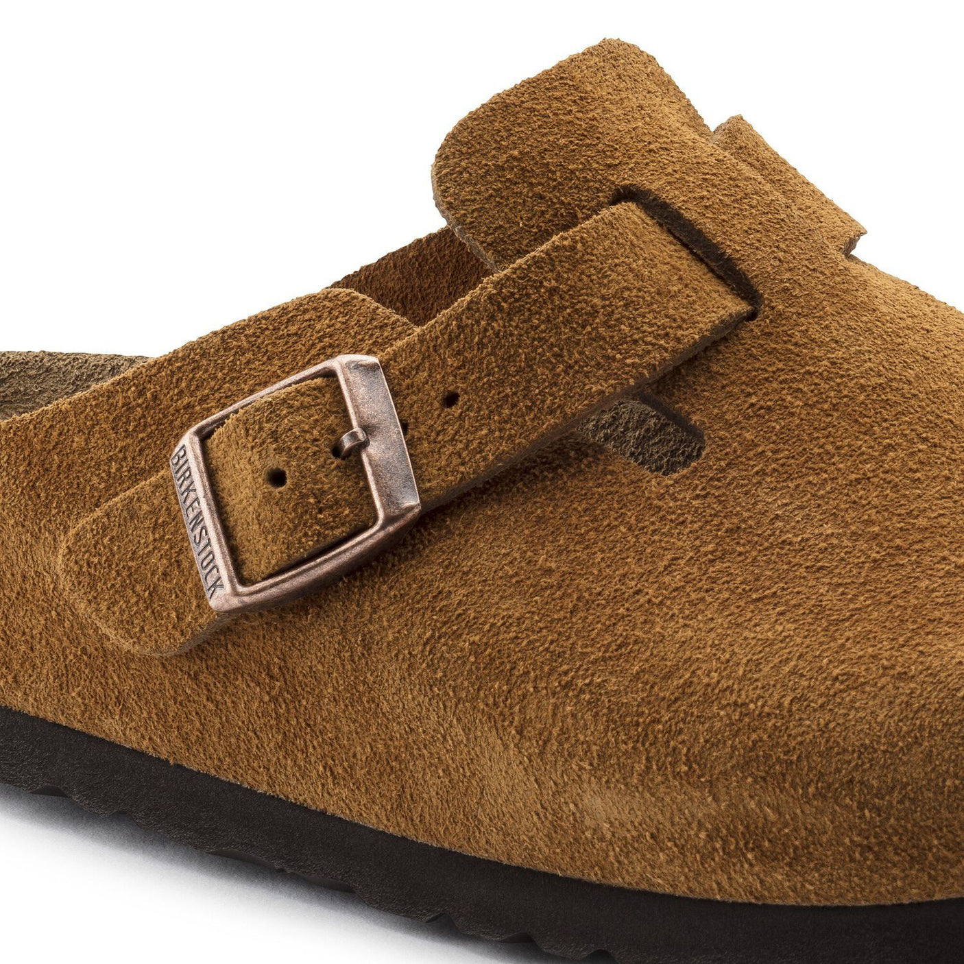 Birkenstock Boston Soft Footbed Color: Mink