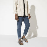 Birkenstock Arizona Leather - Desert Buck Whale Gray