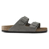 Birkenstock Arizona Leather - Desert Buck Whale Gray