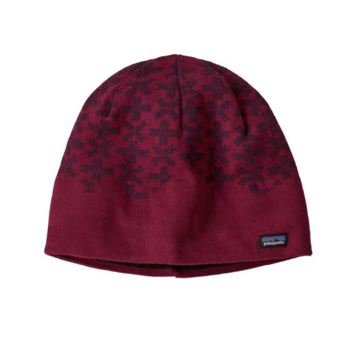 Patagonia Fitz Roy Snowfall Beanie - Wax Red