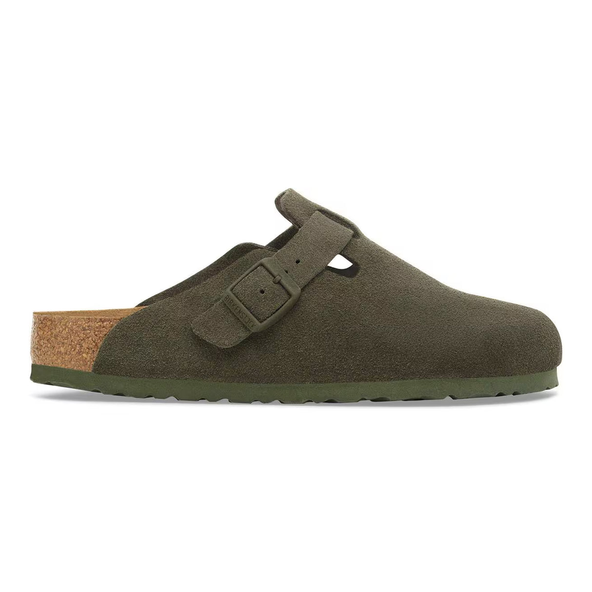 Birkenstock Boston suede thyme
