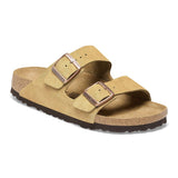 Birkenstock Arizona Suede Leather  - Latte Cream