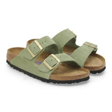 Birkenstock Arizona SFB Suede Leather  - Green Tea