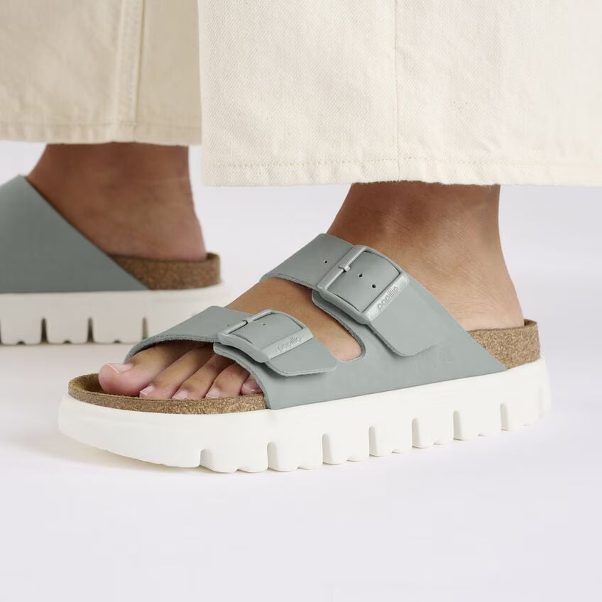 Birkenstock Arizona Chunky Birko-Flor - Pure Sage