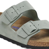 Birkenstock Arizona BS Suede - Pure Sage