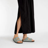 Birkenstock Arizona BS Suede - Pure Sage